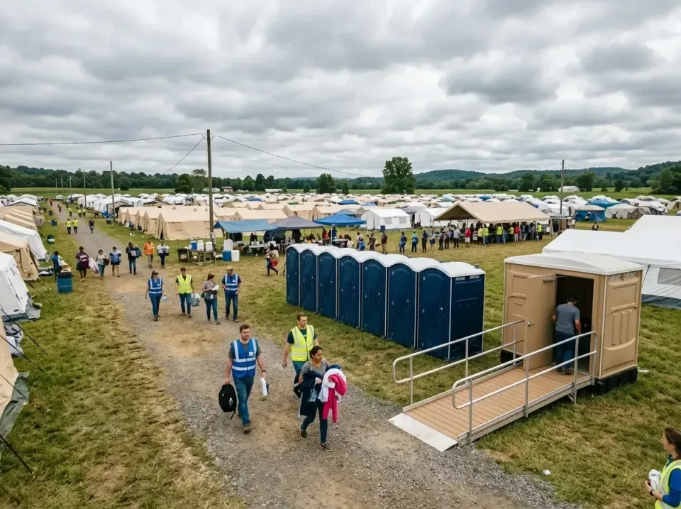disaster-relief-camp-restrooms-010 — frequently asked questions, Dumpster & Portable Bathrooms Rental in Kemmerer, WY